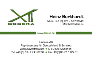 Visitenkarte Dodeka München